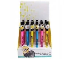 Beniamin Ištrinamas "minionų" rašiklis, 0.5mm, mėlynas
