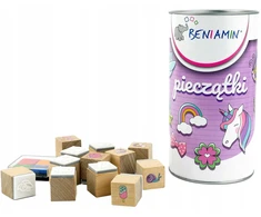 Beniamin Mediniai antspaudai mergaitėms, 12 vnt. 156x79 mm Benjaminas
