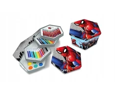 Beniamin Spider-man 51 dalių meninis rinkinys hexagonalinėje dėžutėje