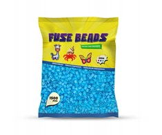 Benny Beads Lyginimo karoliukai Mėlynas 1500 vnt Benny karoliukai Dydis Midi 5mm