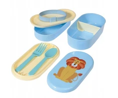 Bento priešpiečių dėžutė Rex London Charlie the Lion