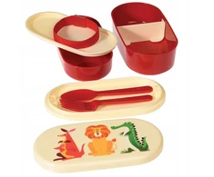 Bento priešpiečių dėžutė Rex London Colourful Creatures