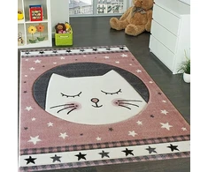 Berfin Dywan Smart Kids 3D 120x180 CM KOT ROŽINĖ