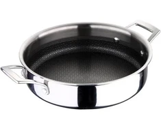Bergner Puodas 24cm, tradicinis, 4l, tvirtas nerūdijantis plienas, 18/10