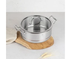 Berlinger Haus Puodas su dangteliu 24 cm Copper Touch Collection BerlingerHaus BH-8815
