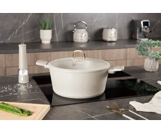 Berlinger Haus titaninis puodas su dangčiu Sahara, 30 cm