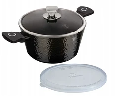 Berlinger Haus TITANIUM POT 24 CM INDUKCINIŲ DUJŲ NEPRIKLANTAS DALIS SU dangteliu