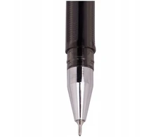 Berlingo G-line gelinis rašiklis, juodas, 0.5mm, su dangteliu