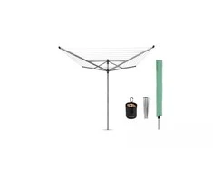 Brabantia Besis. Džiov. Lift-O-Matic 50m met. str. - Metallic Pilkas