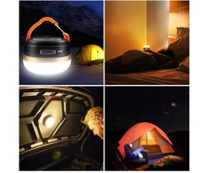 BestBids TOURIST LAMP CAMPING TORCH LED POWERBANK kempingo palapinei