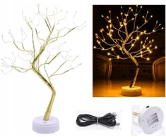 Besthurt LAMPKI CHOINKOWE Naktinė lempa DRZEWKO OZDOBNE Naktinė lempa 108LED XXL 50cm