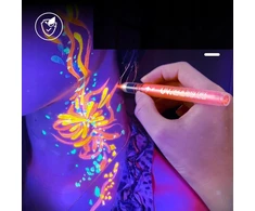 Besthurt UV veido žymekliai vaikams Neoniniai Fluorescent Glow Under UV 10 vnt