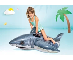 Bestway Didelis pripučiamas ryklys - čiužinys plaukioti vaikams, 173x107 cm
