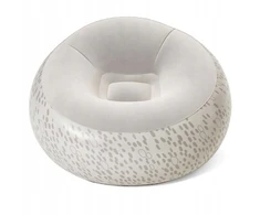 Bestway pripučiama kėdė 112 x 112 x 66 cm 75052 smėlio spalvos