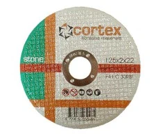 Betono pjovimo diskas CORTEX, 125 x 2,0 x 22 mm
