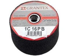 Betono šlifavimo puodas GRANTEX, 110/90 x 55 mm, C36, M14 sriegis