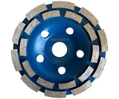 Betono šlifavimo puodas GRANTEX, 110/90 x 55 mm, C60, M14 sriegis