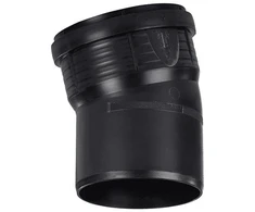 Betriukšmės kanalizacijos alkūnė PIPELIFE Master 3Plus, DN110, 15°