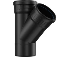 Betriukšmės kanalizacijos trišakis PIPELIFE Master 3Plus, DN110 x 50 x 45°