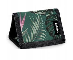BEUNIQ JUNGLE VELCRO PINIGINĖ MOKYKLINĖS KELIONĖS AUGALAI MERGAITĖMS Žalias