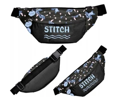Beuniq Juodoji "disney Stitch" juosmens rankinė mergaitei