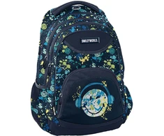 BeUniq kelių skyrių mokyklinė kuprinė, įvairiaspalvė, 20 l
