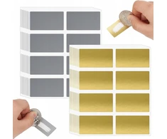 Bez Marki 192 Auksinės ir Sidabrinės Grandinėlės Lipdukai Diy