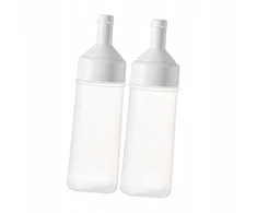 Bez Marki 2 sztuki butelki sałatkowej Dozownik przypraw Buteliukas do wyciskania 500mL Balta