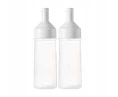 Bez Marki 2 sztuki butelki sałatkowej Dozownik przypraw Buteliukas do wyciskania 500mL Balta