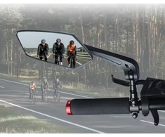 Bez Marki 2 vnt. dviračio veidrodėliai Hd, 360° reguliuojami + valymo šepetėlis