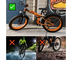 Bez Marki 20" X4.0 storio padangų dviračių sparnai purvasaugių rinkinys, purvasaugiai