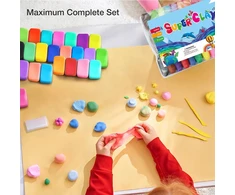 Bez Marki 36 Kolorów Plasteliny DIY dla Dzieci Edukacyjna, Magiczna Pianka