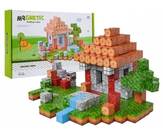 Bez Marki 3D MAGNETINIAI BLOKAI MINECRAFT LARGE STATYBINIO RINKINYS 100 EL stiliaus