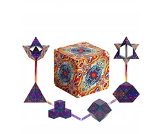 Bez Marki 3D SPATIAL MAGIC ANTISRESS MAGNETINIS KUBAS