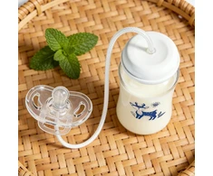 Bez Marki 3IN1 BUTELIUKAS KŪDIKUI SU čiulptuku ANTICOLIKO BUTELĖLIS 300ml
