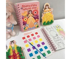 Bez Marki 3IN1 STILISTŲ KŪRYBINIS RINKINYS VAIKAMS DOVANA SUKURKITE SAVO PRINCESĘ