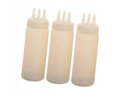 Bez Marki 3x Spice squeeze buteliukai su mažu smailiu antgaliu Baltas spice