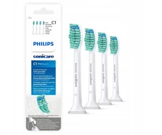 Bez Marki 4 vnt baltos šepetėlių galvutės, skirtos Philips Sonicare C1 hx6014 ProResults