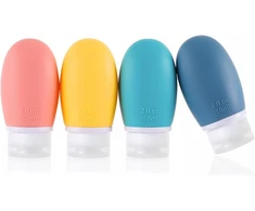Bez Marki 4x Silikoninės kelioninės buteliukų rinkinys, 60ml
