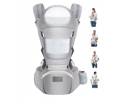 Bez Marki 6in1 nešioklė klubams, ergonomiška, 25kg, 0-36 mėn
