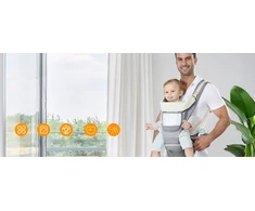 Bez Marki 6in1 nešioklė klubams, ergonomiška, 25kg, 0-36 mėn