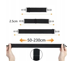 Bez Marki 6x lakštų įtempikliai, segtukai Reguliuojamas užsegimas 50-230 cm Tvirtas