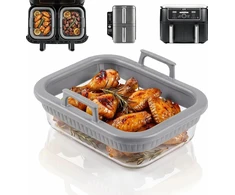 Bez Marki AIRFRYER STIKLINĖ KEPO KEPO 20X15X86CM INDUS SU RANKENA