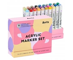 Bez Marki Akriliniai markeriai - flomasteriai ARRTX 30D, 30 spalvų