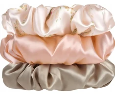 Bez Marki ANKSTESNĖS 3 VIENETĖS MULBERRY SILK MINKŠTAS ELASTINGAS SUstiprintas prašmatnus ILGAUS