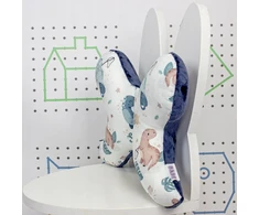 Bez Marki ANTI-SHOCK BUTTERFLY PAGALVĖ Dino Dream Baltas