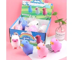 Bez Marki ANTISTRESAS GUMINIS SQUISHY SQUISHY ALPACA LEMPAS VAIKAMS MIELOS AVYS