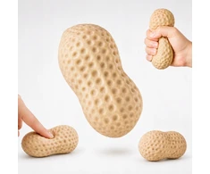 Bez Marki ANTISTRESAS PEANUT SQUISHY Squeeze Peanut NUT LARGE XL
