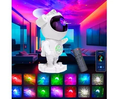 Bez Marki Astronautų projektorius su Bluetooth ir muzika