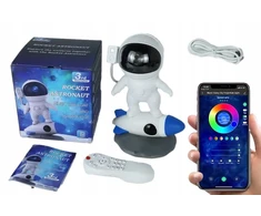 Bez Marki Astronautų projektorius: žvaigždžių, galaktikų, Bluetooth garsiakalbis